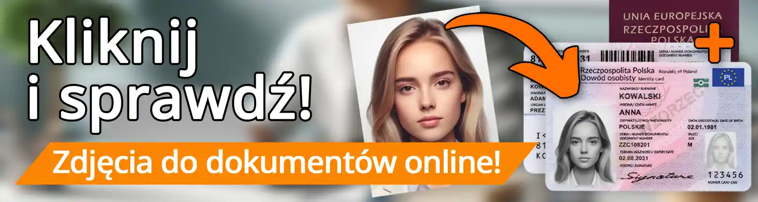 Zdjęcie do dokumentów online.